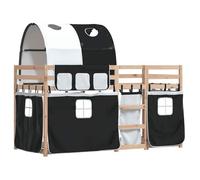 ""Printemps 2026 Soldes""Lit chambre - Grande taille - Lit superposé/Lit d'enfant sans matelas 90x190 cm bois de pin massif 2_361497