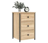 ""Printemps 2026 Soldes""Lot de 2 Armoires de Lit avec Rangemen Moderne & simple - chêne sonoma 40x36x60 cm bois ingénierie 2_919163