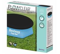 ""Printemps 2026 Soldes""Noir Bestway Couverture de piscine Flowclear Fast Set 240 cm 2_768407