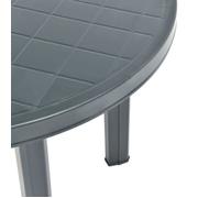 ""Printemps 2026 Soldes""Vert Meuble d'extérieur Table de balcon Table de jardin - Vert 89 cm Plastique 2_764712