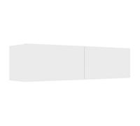""Printemps/été 2025"" Meuble TV Blanc - JM - Armoire Basse Salle de Séjour Intérieur - 120x30x30 cm Bois d’ingénierie EU3004