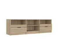 ""Printemps/été 2025"" Meuble TV Chêne sonoma - JM - haute de gamme - 150x33,5x45 cm Bois d'ingénierie EU2423