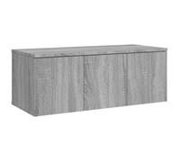 ""Printemps/été 2025"" Meuble TV Sonoma gris - JM - Banc TV - 80x34x30 cm Bois d'ingénierie EU3211