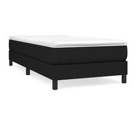 ""Printemps/été 2025"" Structure de lit - SOLOMON - pour Adulte/enfant, sans matelas, noir 90x190 cm tissu LV13680