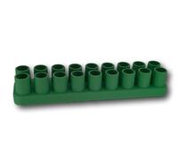Printerchen Porte-crayons pour enfants, compatible avec Stabilo Woody - 18 compartiments - Vert
