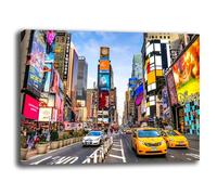Printerland Tableau moderne New York City USA Tableau moderne pour salon mural XXL grande impression sur toile Décoration murale Décoration murale pour chambre à coucher cuisine (1, 30 x 40 cm)