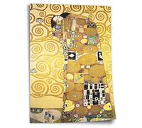 Printistico Poster Gustav Klimt: L'Étreinte (1909), impression d'art non encadrée, murale - A4, A3, A2, A1, A0, XXL - salon, chambre, cuisine, décoration