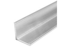 PRIOstahl, Angle en aluminium, profil angulaire en L, profil en aluminium, isocèle, 25 x 25 x 2 mm, longueur : 1000 mm, EN AW-6063 T6, protection des coins et des bords, construction créative en