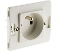 Prise 2P+T 16A Venus composable - blanc - Zenitech Blanc G