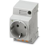 Prise 2P+T modulaire Phoenix Contact EO-CF/PT/LED gris Prise 2P+T modulaire 1 pc(s)