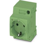 Prise 2P+T modulaire Phoenix Contact EO-CF/UT/LED/GN vert Prise 2P+T modulaire 1 pc(s)