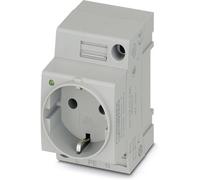 Prise 2P+T modulaire Phoenix Contact EO-CF/UT/LED gris Prise 2P+T modulaire 1 pc(s)
