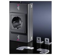 Prise 2P+T modulaire Rittal SZ 2500.710 gris clair