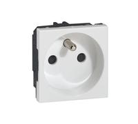 Prise 2P+T Mosaic - blanc LEGRAND