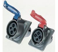 Prise à entraxes unifiés fixe Hypra 32A - 3P+N+T - 380V~ à 415V~ - plastique - IP44