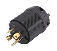 Prise à Verrouillage Par Torsion, NEMa L14-30P 30a 125V-250V 4 Fils Connecteur De Prise électrique à Verrouillage Par Torsion US Idéal Pour Se Connecter à un Générateur Avec une Prise De Courant 125V-