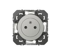 Prise affleurante 2P+T - alu LEGRAND