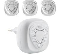 Prise Anti Moustique Répulsif à Ultrason, Appareil Anti Moustique pour Intérieur 4 Pièce,Ultrason Souris et Rats