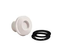 prise balai pour piscine de type liner Blanc
