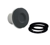 Prise Balai liner pour piscine enterrée - gris anthracite