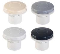 prise balai pour piscine de type liner Blanc