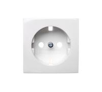 Prise Berker/B. carré Schuko 16A IP20 blanc 47438989