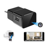 Prise Caméra Espion WiFi Full HD 1080p Vision Nocturne Détection De Mouvement + SD 16Go YONIS