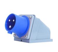 Prise CEE 32A, fiche CEE mâle, fiche murale CEE à 3 pôles 220-250 V (fiche industrielle), fiche CEE IP44 IEC 60309, fiche 32 ampères