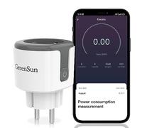 Prise Connectée, GreenSun Prise connectée Alexa Minuteur Prise Electrique Prise Programmable avec Minuteur compatible avec Alexa, Google Home