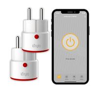 Prise connectée Konyks Priska Max 3 FR- WiFi + BT, Fonctions avancées V3, 16A, Compteur de consommation, Compatible Alexa et Google Home & Tuya -