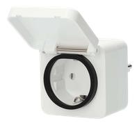 Prise connectée Nedis SmartLife - Smart-Stecker 3680W Blanc