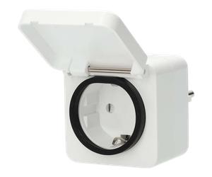 Prise connectée Nedis SmartLife - Smart-Stecker 3680W Blanc