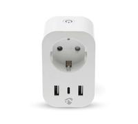 N WIFIP151EWT - Prise WLAN commutable, avec USB, version FR