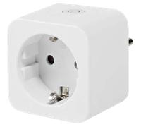 Nedis Prise Intelligente WiFi SmartLife - Contrôle Les appareils électriques à Distance - Compatible avec Amazon Alexa, Siri ou Google Home - Convient pour l'intérieur