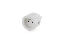 Prise connectée CHACON Programmateur Wifi On Off 10 A FR Blanc Blanc G