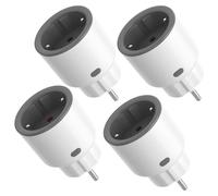 Prise connectée, technologie Zigbee, suivi de la consommation d'énergie, S60ZBTPF, lot de 4