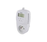 - Prise connectée thermostatique - 3680W - chauffage + clim - Blanc - DiO