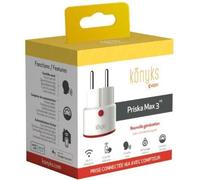 Prise Connectée Wi-Fi Bluetooth Konyks Priska Max 3 FR, 16A, Suivi Consommation, Compatible Alexa Google Home, Intérieur