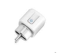 Prise Connectée WiFi 16A Tuya & Smart Life, Compatible Alexa & Google Home, Suivi Énergie, Minuterie