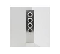 Prise cuisine ESQUINA - Multiprise 4 prises inox brossé