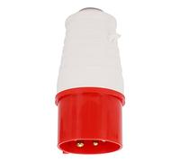 Prise d'alimentation Industrielle 5 Broches, Prise triphasée antidéflagrante 32A 220380V 240415V, Construction Robuste en Laiton ABS pour Applications Chimiques agricoles