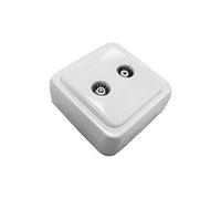 Prise d'antenne pour TV et radio EDM Onsen Blanc Surface