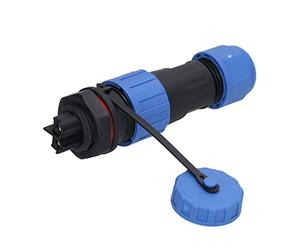 Prise d'aviation LP16, 2 Broches, sans Soudure, étanche IP68, 250V, 20a, connecteur de câble Femelle et mâle