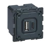 PRISE DBL CELIANE USB 2400MA LEGRAND