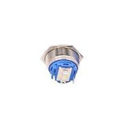 Prise de câble 12mm 16mm 19mm 22mm 25mm, bouton-poussoir, câblage 2-6 fils, bouton d'éclairage de lampe stable(22mm,LATCHING RESET_100-240V(220V))