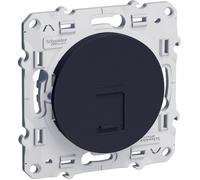 Prise de communication RJ45 - Schneider - Odace - Anthracite - Prêt à poser - Intérieur