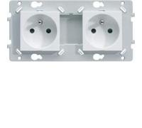 Hager Prise double Essensya WE122 2P+T