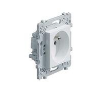 Hager Prise de courant triple Essensya WE123 3x 2P+T 16 A Blanc