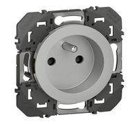 Prise encastrable Legrand Dooxie prise de courant 2P+T 16A Connexion rapide 2,5mm² Argent