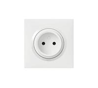 Legrand Prise de courant Dooxie One 600734 2P à puits 16 A complet avec griffes Blanc